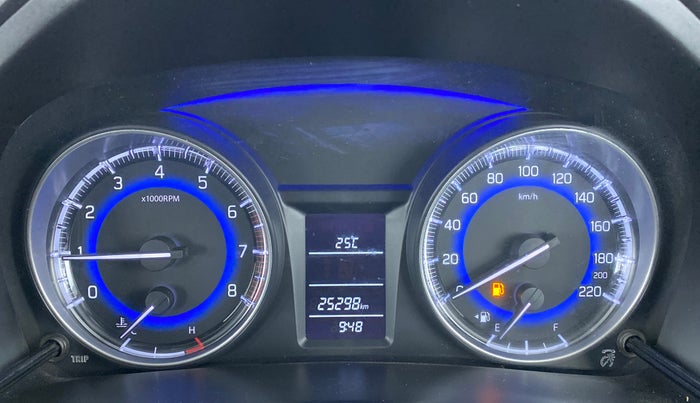 2017 Maruti Baleno DELTA PETROL 1.2, Petrol, Manual, 25,405 km, Odometer Image