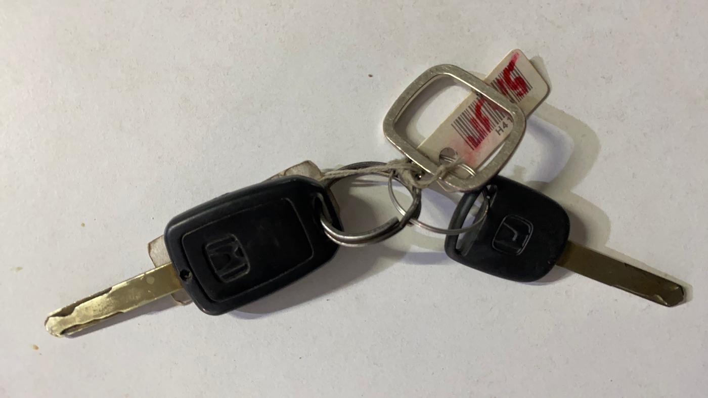 2021 Honda Amaze 1.2L I-VTEC S, CNG, Manual, 39,122 km, Key Close Up