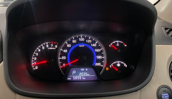 2014 Hyundai Grand i10 ASTA AT 1.2 KAPPA VTVT, Petrol, Automatic, 59,122 km, Odometer Image