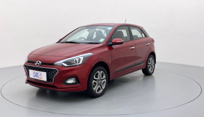 2019 Hyundai Elite i20 1.2  ASTA (O) CVT, Petrol, Automatic, 7,243 km, Left Front Diagonal
