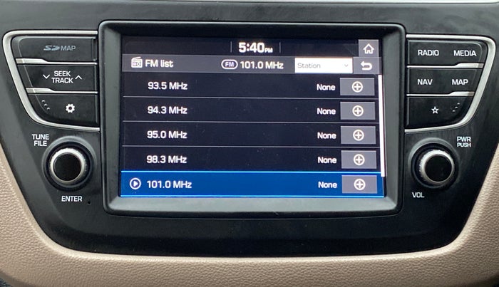2019 Hyundai Elite i20 1.2  ASTA (O) CVT, Petrol, Automatic, 7,243 km, Infotainment System