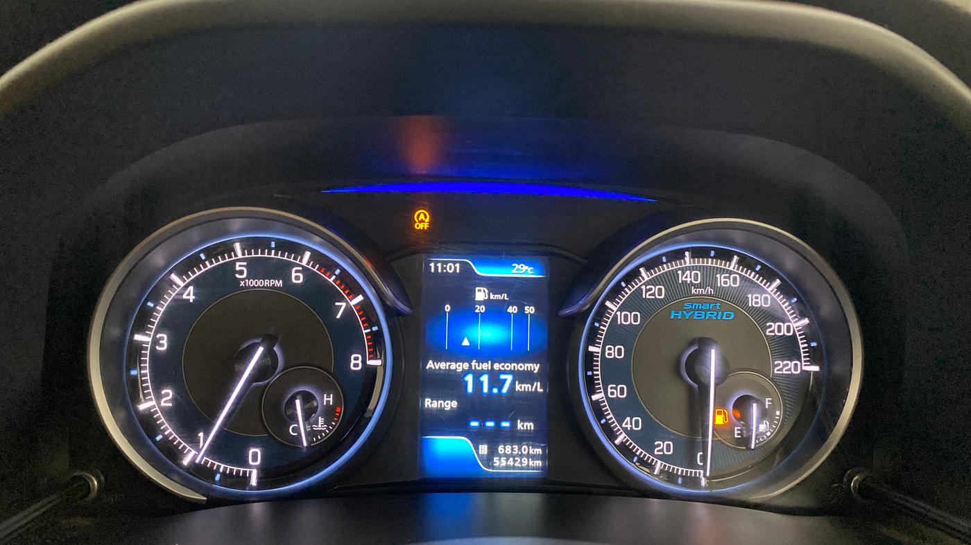 2021 Maruti XL6 ZETA MT, Petrol, Manual, 55,428 km, Odometer Image