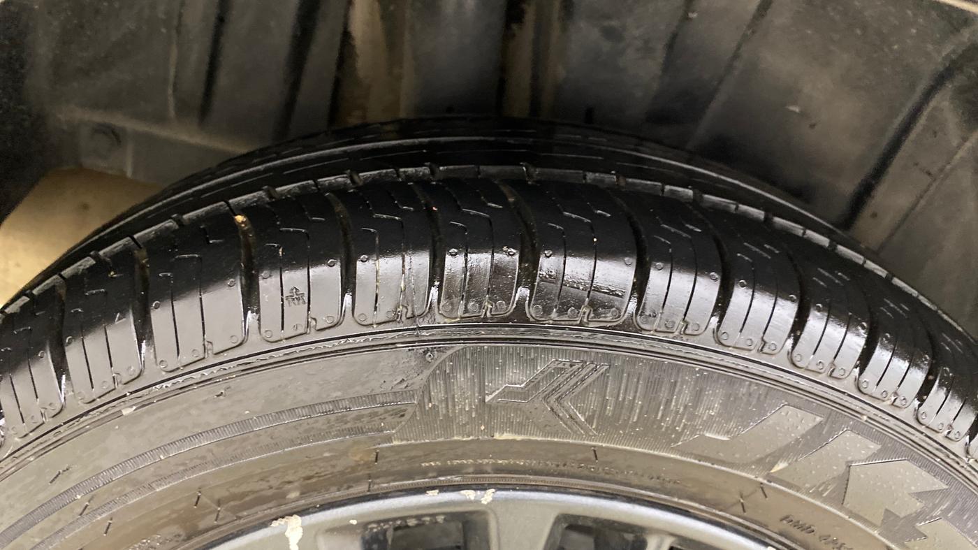 2021 Maruti XL6 ZETA MT, Petrol, Manual, 55,428 km, Right Rear Tyre Tread