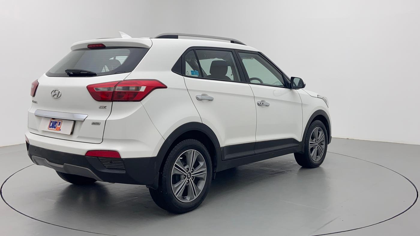 2018 Hyundai Creta 1.6 SX PLUS AUTO, Petrol, Automatic, 40,173 km, Right Back Diagonal (45- Degree) View