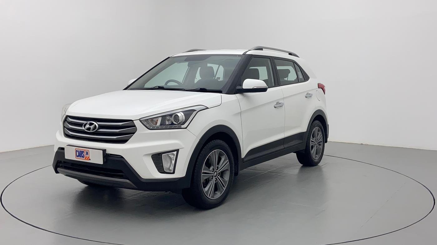 2018 Hyundai Creta 1.6 SX PLUS AUTO, Petrol, Automatic, 40,173 km, Left Front Diagonal (45- Degree) View
