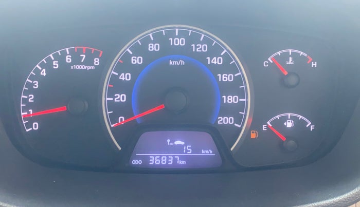 2014 Hyundai Grand i10 MAGNA 1.2 KAPPA VTVT, Petrol, Manual, 36,801 km, Odometer Image