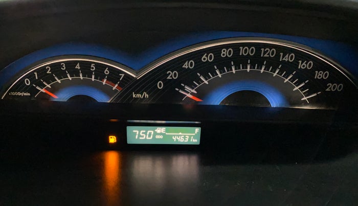 2014 Toyota Etios CROSS 1.2 G, Petrol, Manual, 44,728 km, Odometer Image