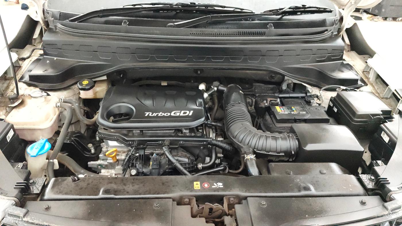 2023 KIA SONET HTK PLUS 1.0 IMT, Petrol, Manual, 53,942 km, Engine View