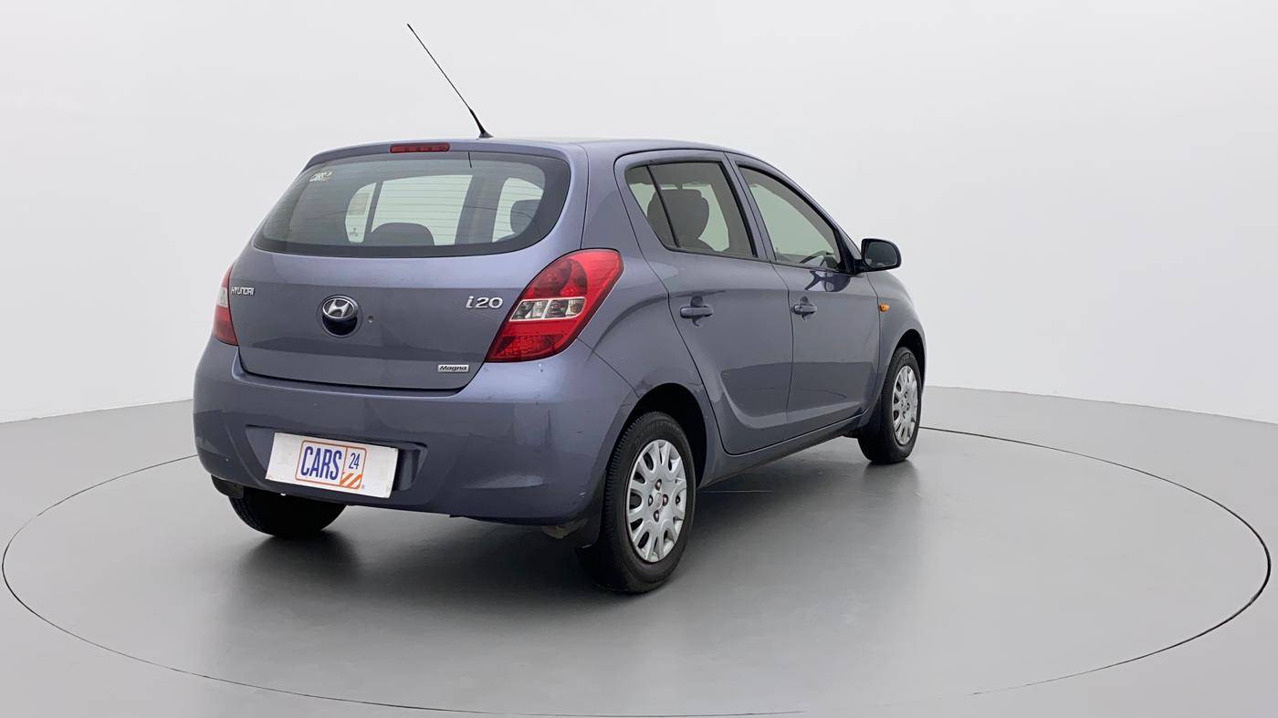 2012 Hyundai i20 MAGNA (O) 1.2, Petrol, Manual, 50,213 km, Right Back Diagonal