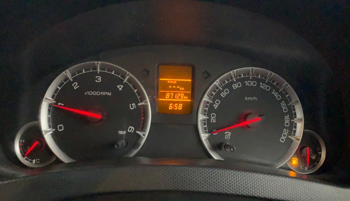 2015 Maruti Swift VDI ABS, Diesel, Manual, 87,121 km, Odometer Image