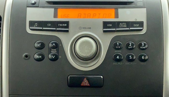 2010 Maruti Wagon R 1.0 VXI, Petrol, Manual, 84,625 km, Infotainment System