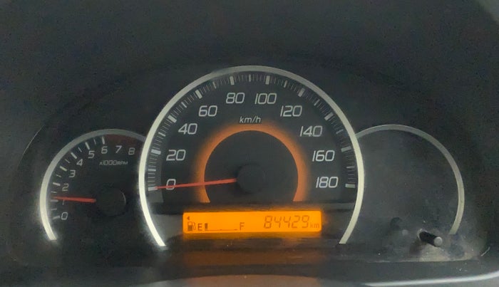 2010 Maruti Wagon R 1.0 VXI, Petrol, Manual, 84,625 km, Odometer Image