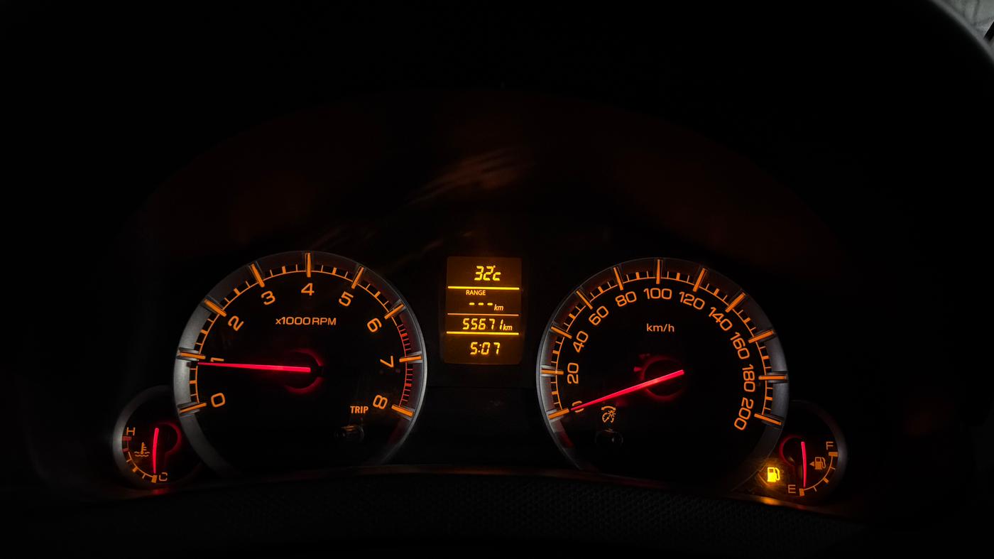 2015 Maruti Swift Dzire ZXI, Petrol, Manual, 55,662 km, Odometer Image