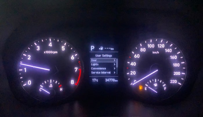 2017 Hyundai Verna 1.6 VTVT SX (O) AT, Petrol, Automatic, 34,773 km, Odometer Image
