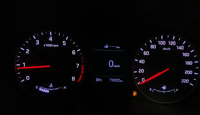 2020 Hyundai Elite i20 ASTA 1.2 (O), Petrol, Manual, 73,049 km, Odometer Image