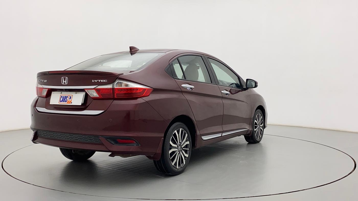 2017 Honda City 1.5L I-VTEC ZX CVT, Petrol, Automatic, 60,200 km, Right Back Diagonal