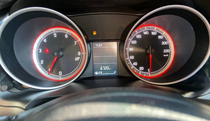 2024 Maruti Swift VXI, Petrol, Manual, 6,703 km, Odometer Image