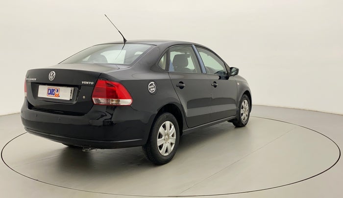 2011 Volkswagen Vento TRENDLINE 1.6, Petrol, Manual, 37,237 km, Right Back Diagonal