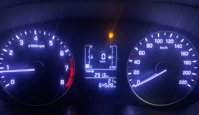 2017 Hyundai Elite i20 SPORTZ 1.2, CNG, Manual, 64,519 km, Odometer Image