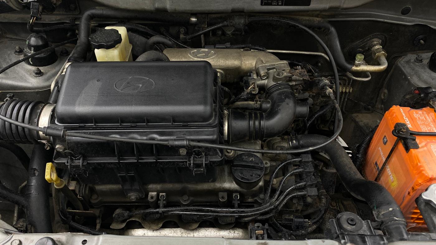 2013 Hyundai Santro Xing GLS, Petrol, Manual, 87,610 km, Engine View