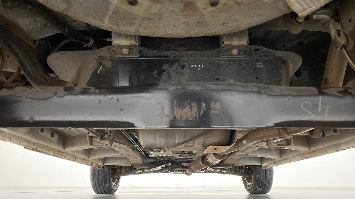 2018 Mahindra KUV 100 NXT K8 P 6 STR, Petrol, Manual, 9,303 km, Rear Underbody