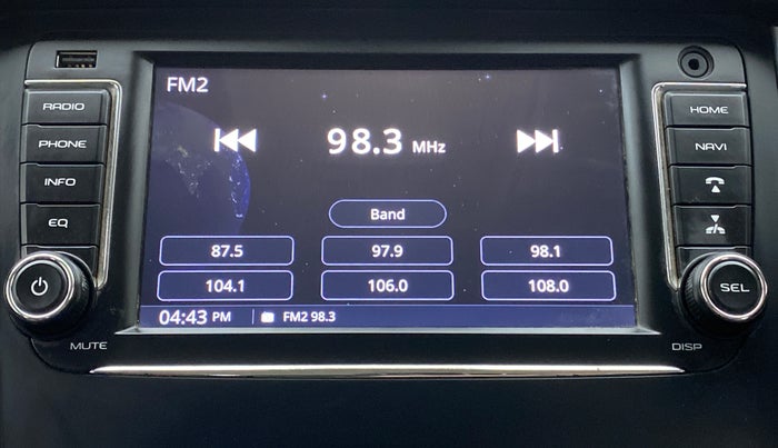 2018 Mahindra KUV 100 NXT K8 P 6 STR, Petrol, Manual, 9,303 km, Infotainment System