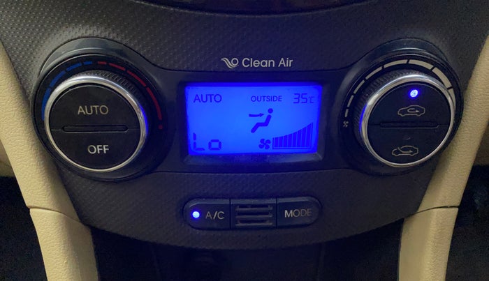 2013 Hyundai Verna FLUIDIC 1.6 VTVT SX OPT, Petrol, Manual, 91,163 km, Automatic Climate Control