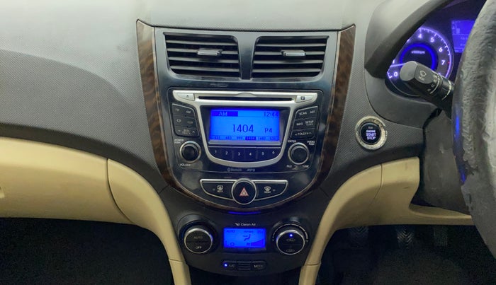 2013 Hyundai Verna FLUIDIC 1.6 VTVT SX OPT, Petrol, Manual, 91,163 km, Air Conditioner