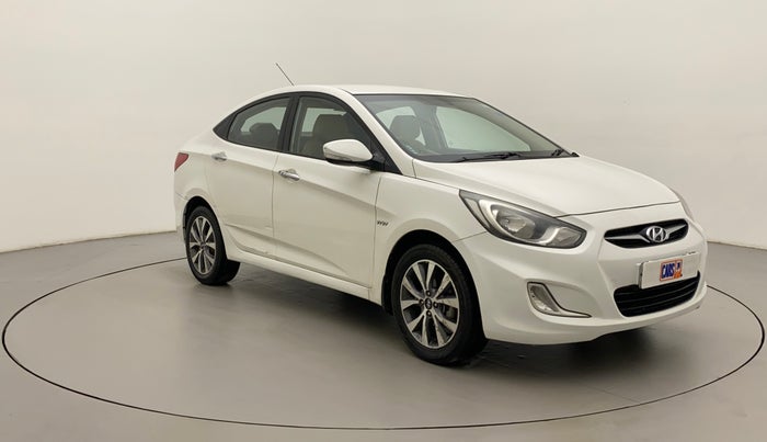 2013 Hyundai Verna FLUIDIC 1.6 VTVT SX OPT, Petrol, Manual, 91,163 km, Right Front Diagonal