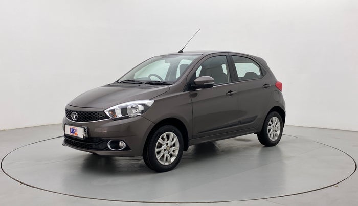 2016 Tata Tiago XZ 1.2 REVOTRON, Petrol, Manual, 43,518 km, Left Front Diagonal (45- Degree) View