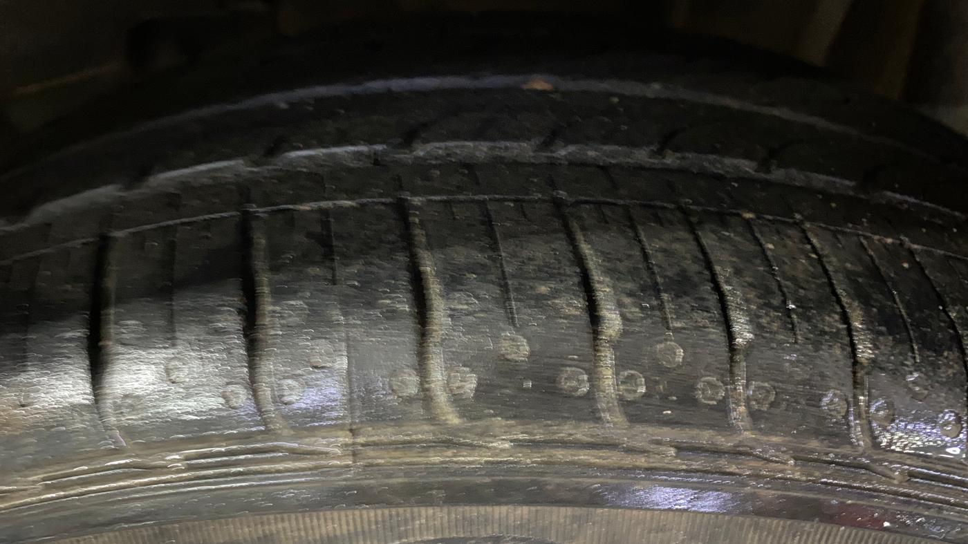 2017 Tata TIGOR XZ (O) PETROL, Petrol, Manual, 58,609 km, Left Rear Tyre Tread