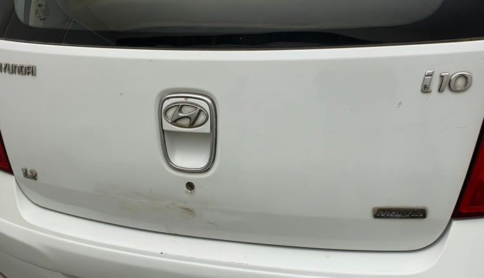 2012 Hyundai i10 MAGNA 1.2, Petrol, Manual, 62,678 km, Dicky (Boot door) - Minor scratches
