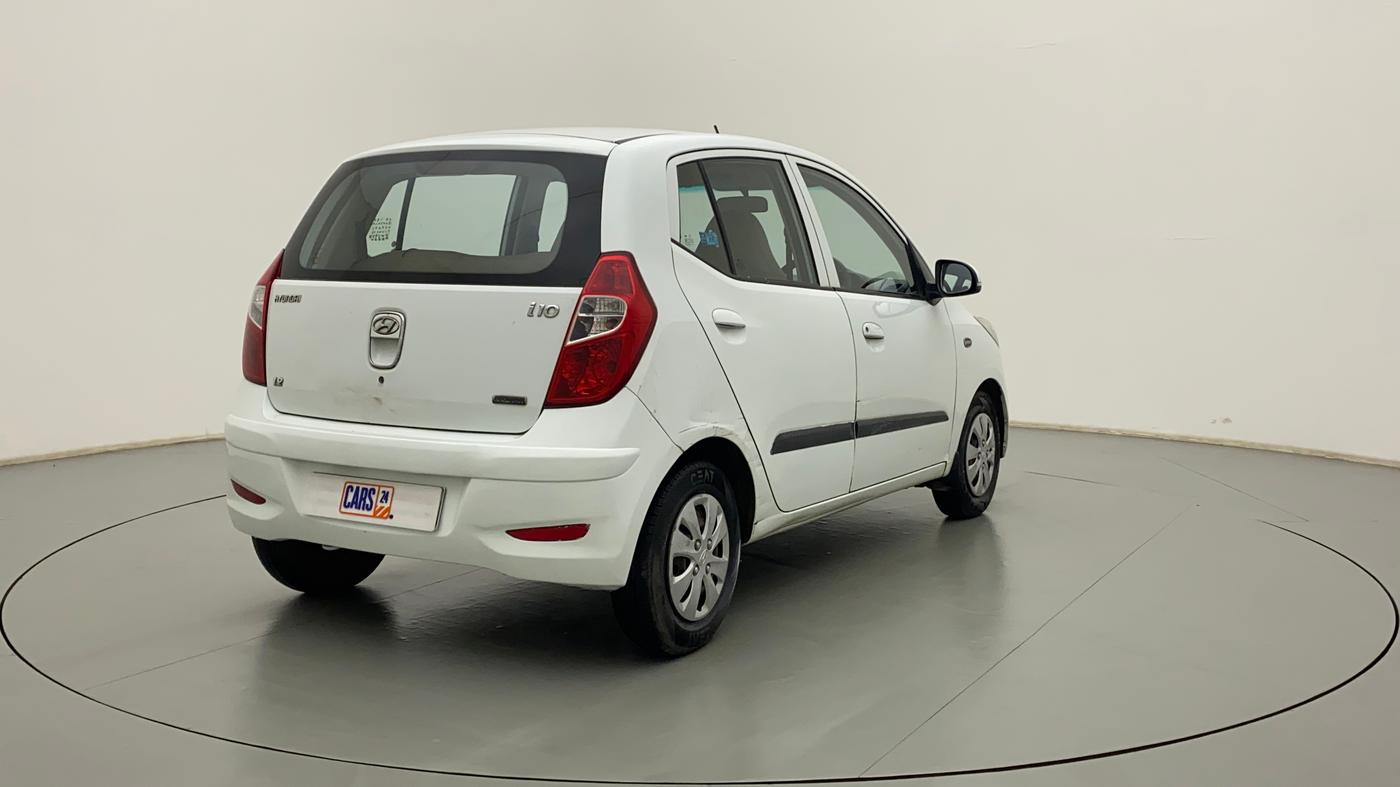2012 Hyundai i10 MAGNA 1.2, Petrol, Manual, 62,678 km, Right Back Diagonal