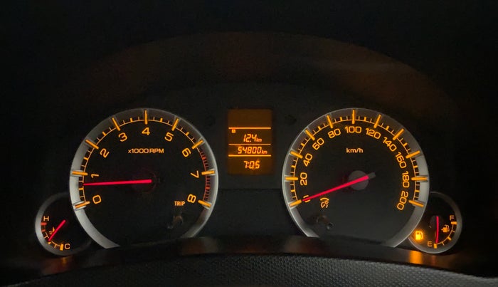 2012 Maruti Swift VXI, Petrol, Manual, 54,800 km, Odometer Image