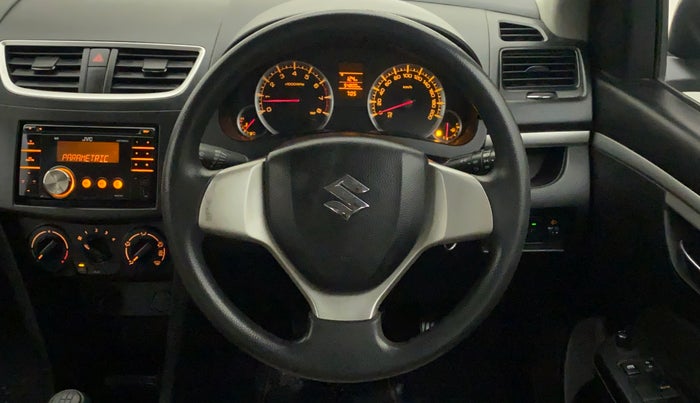 2012 Maruti Swift VXI, Petrol, Manual, 54,800 km, Steering Wheel Close Up