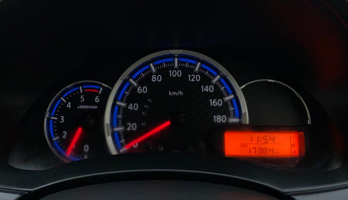 2018 Datsun Go T, Petrol, Manual, 17,384 km, Odometer Image