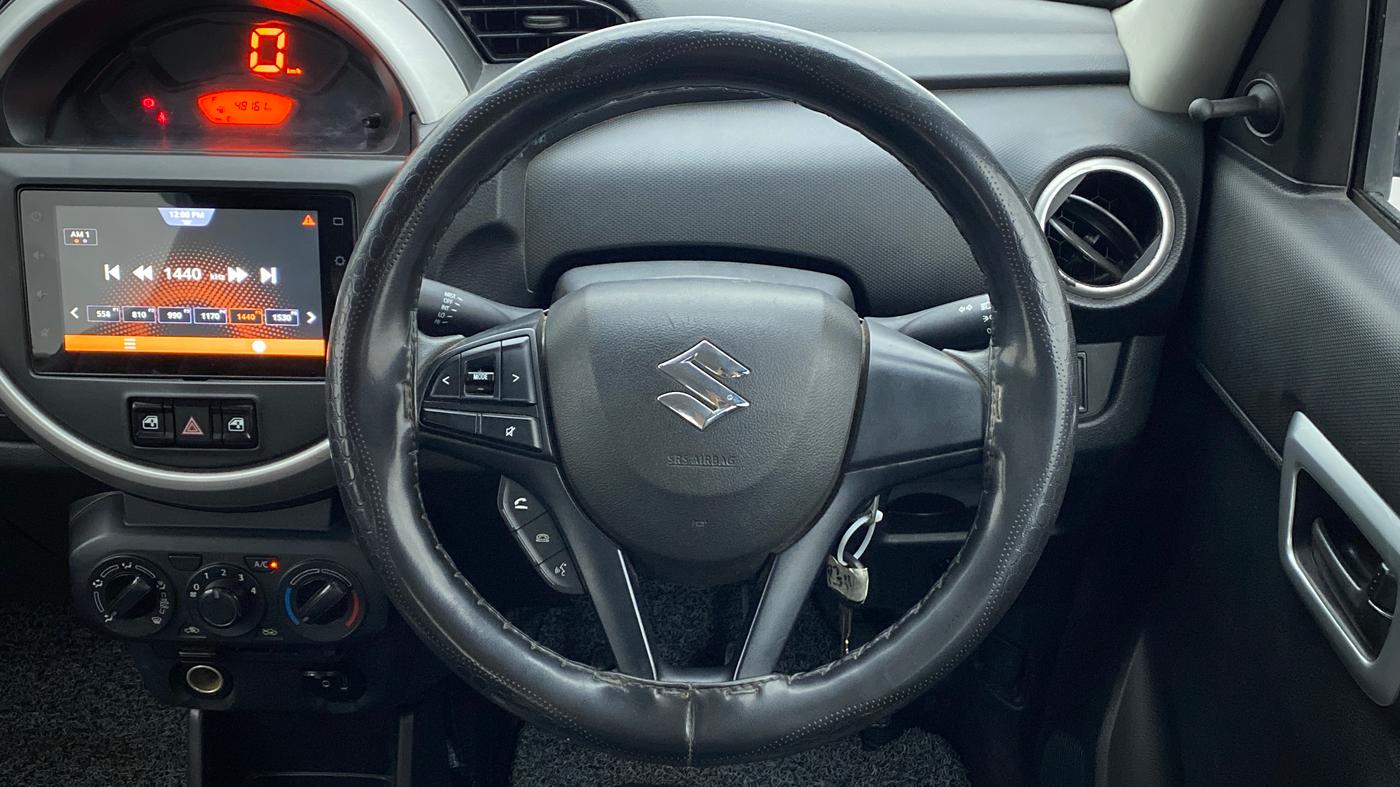 2019 Maruti S PRESSO VXI+, Petrol, Manual, 48,806 km, Steering Wheel Close Up