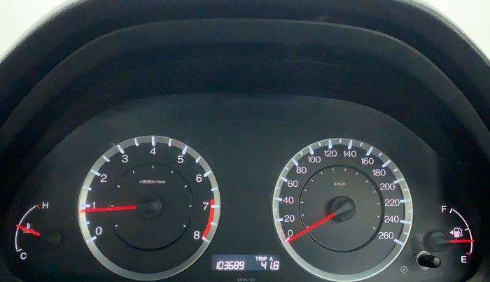 2011 Honda Accord 2.4L I-VTEC MT, Petrol, Manual, 1,03,505 km, Odometer Image