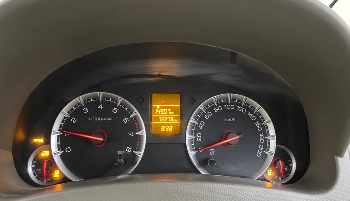 2015 Maruti Ertiga VXI CNG, CNG, Manual, 72,278 km, Odometer Image