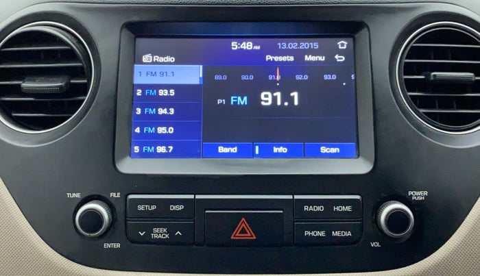 2019 Hyundai Grand i10 SPORTZ 1.2 KAPPA VTVT, Petrol, Manual, 18,042 km, Infotainment System