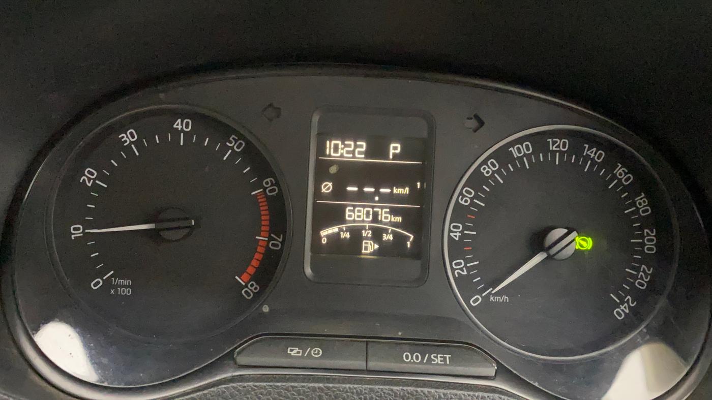2019 Skoda Rapid STYLE 1.6 MPI AT, Petrol, Automatic, 67,852 km, Odometer Image