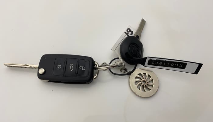 2019 Skoda Rapid STYLE 1.6 MPI AT, Petrol, Automatic, 67,852 km, Key Close Up