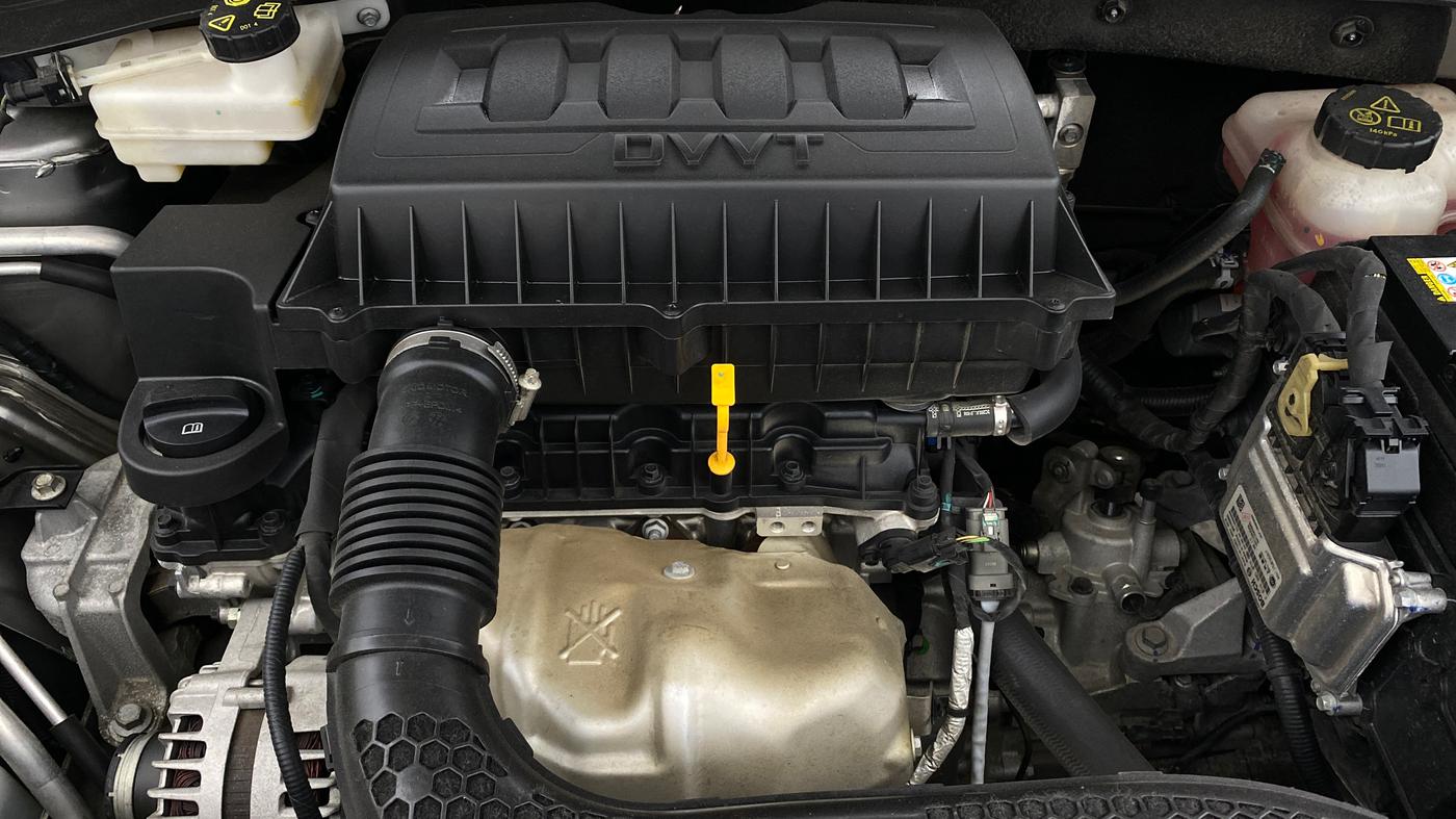 2023 MG ASTOR STYLE 1.5 MT, Petrol, Manual, 5,545 km, Engine View