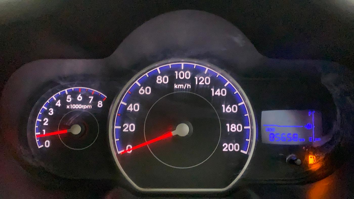 2016 Hyundai i10 SPORTZ 1.1, Petrol, Manual, 85,658 km, Odometer Image