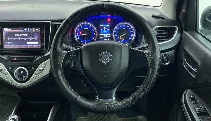 2016 Maruti Baleno ALPHA 1.2 K12, Petrol, Manual, 46,032 km, Steering Wheel Close Up