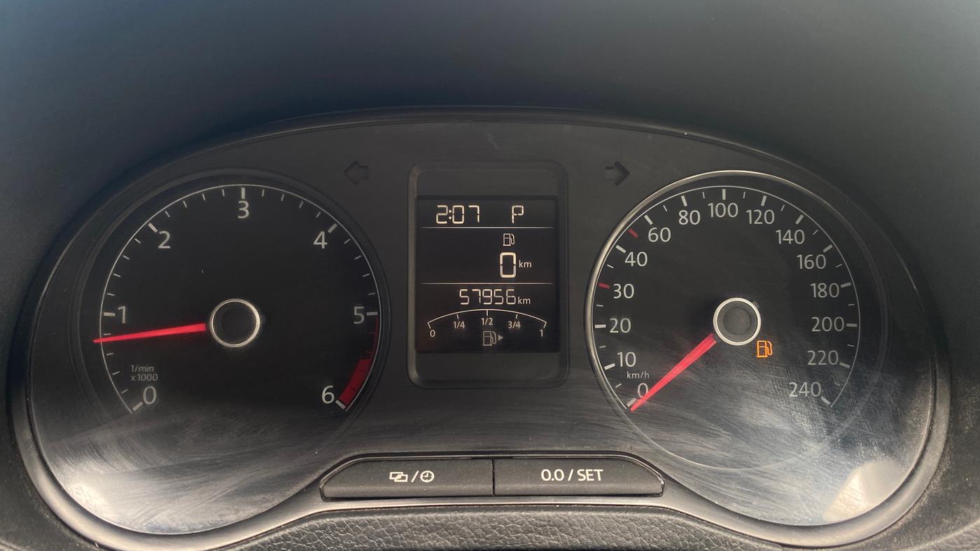 2019 Volkswagen Ameo HIGHLINE PLUS 1.5L AT 16 ALLOY, Diesel, Automatic, 57,955 km, Odometer Image