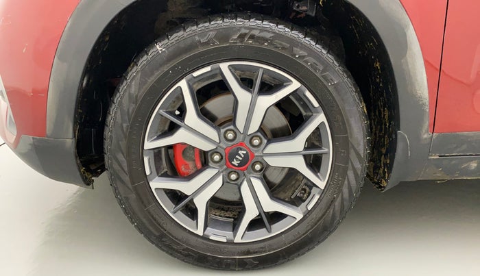 2019 KIA SELTOS GTX PLUS 1.4 PETROL DCT DUAL TONE, Petrol, Automatic, 70,843 km, Left Front Wheel