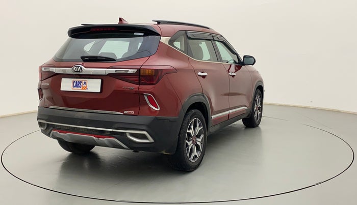 2019 KIA SELTOS GTX PLUS 1.4 PETROL DCT DUAL TONE, Petrol, Automatic, 70,843 km, Right Back Diagonal