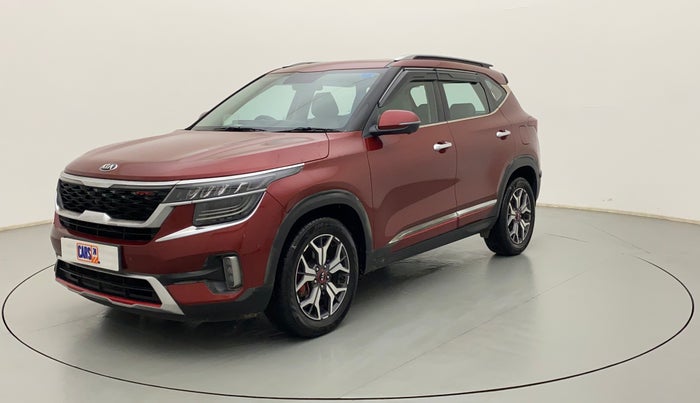 2019 KIA SELTOS GTX PLUS 1.4 PETROL DCT DUAL TONE, Petrol, Automatic, 70,843 km, Left Front Diagonal