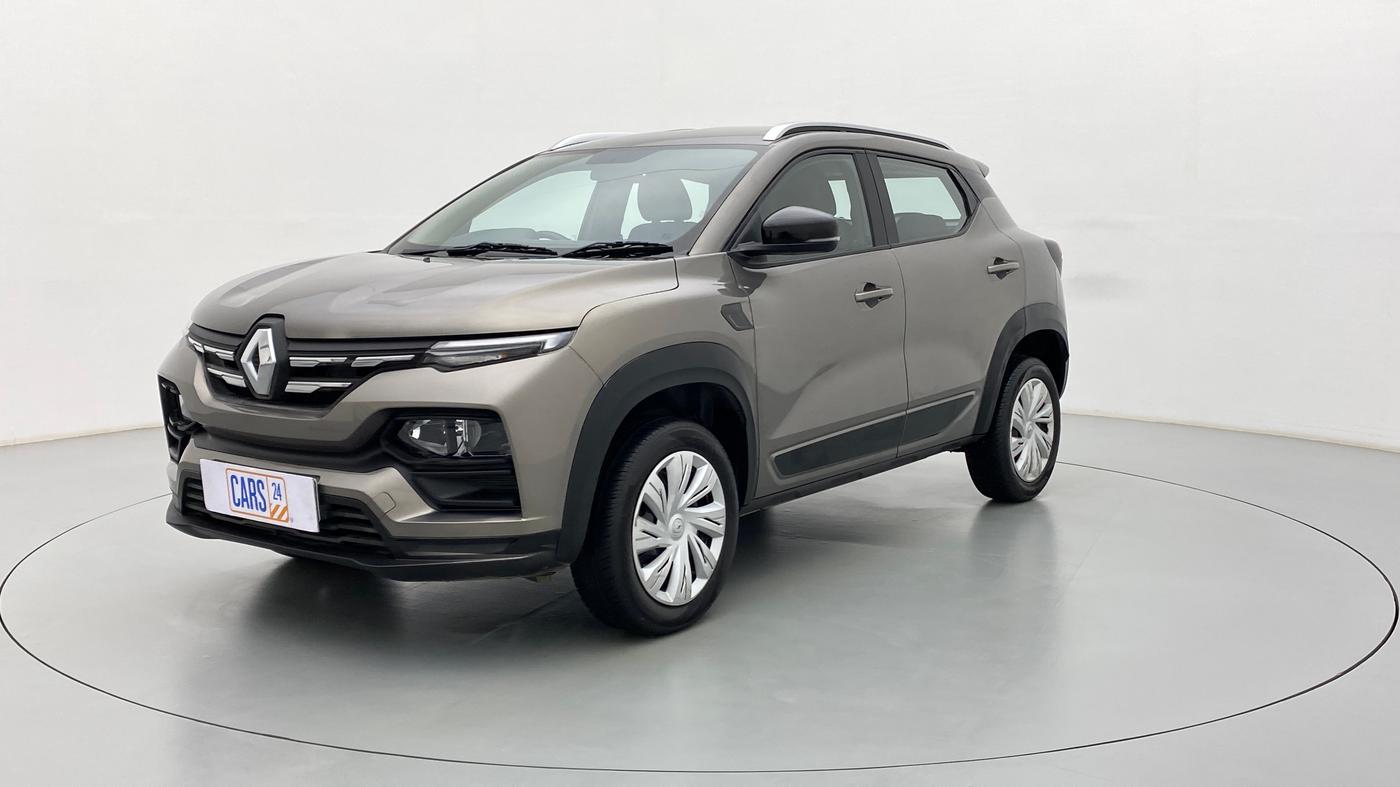 2021 Renault Kiger RXL EASY R 1.0 L, Petrol, Automatic, 9,851 km, Left Front Diagonal